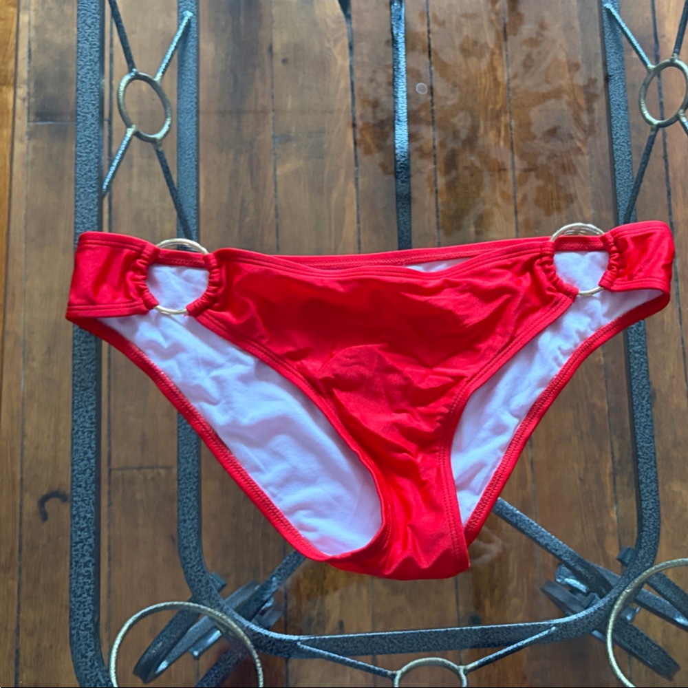 Red Women's Swim Bottom